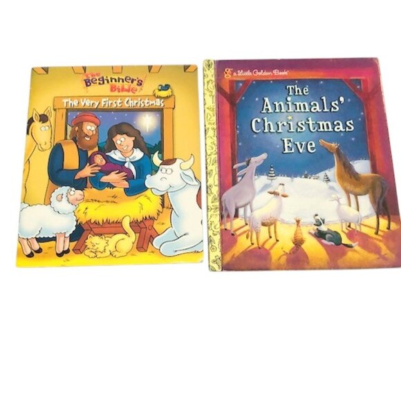 The Animals First Christmas & Beginners First Bible Books - Picture 1 of 11